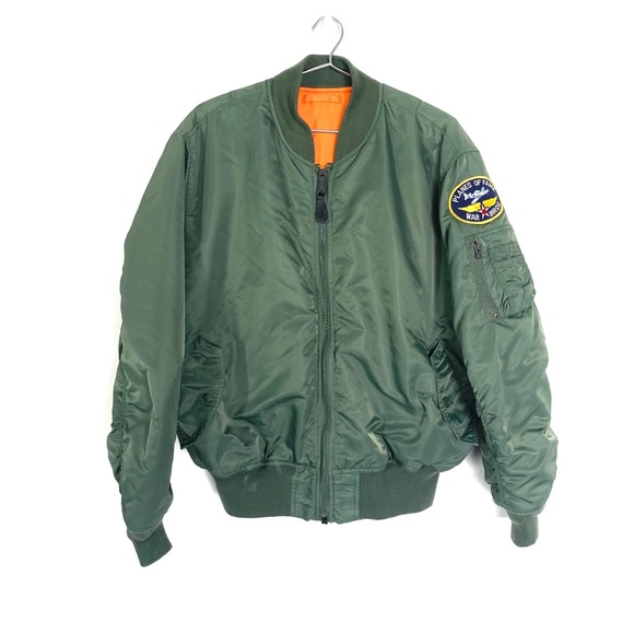 VTG Alpha Industries Reversible MA-1 Flight Bomber - Picture 2 of 13